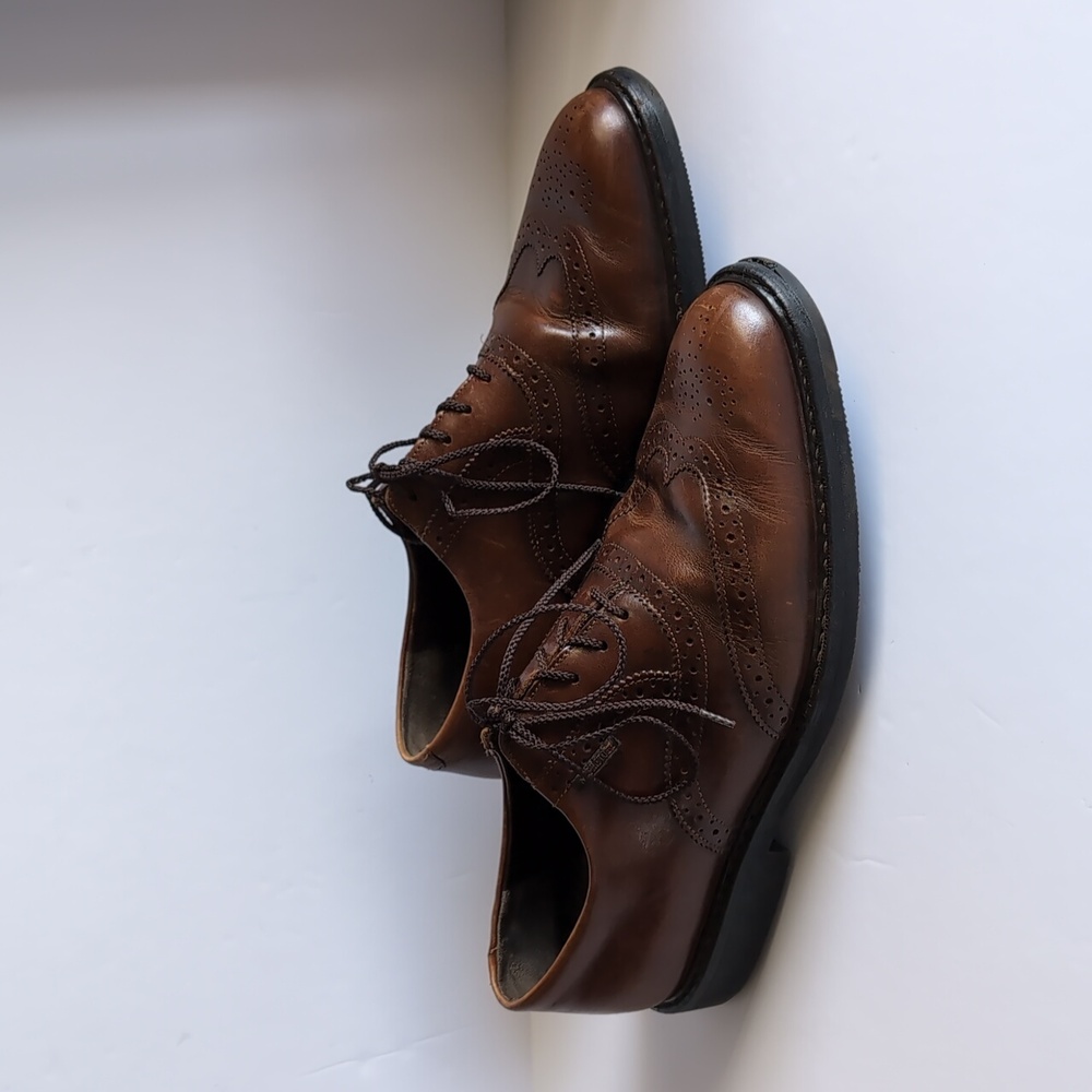 Mephisto Brown Leather Oxfords